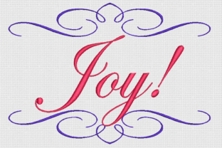 Joy in Edwardian Script