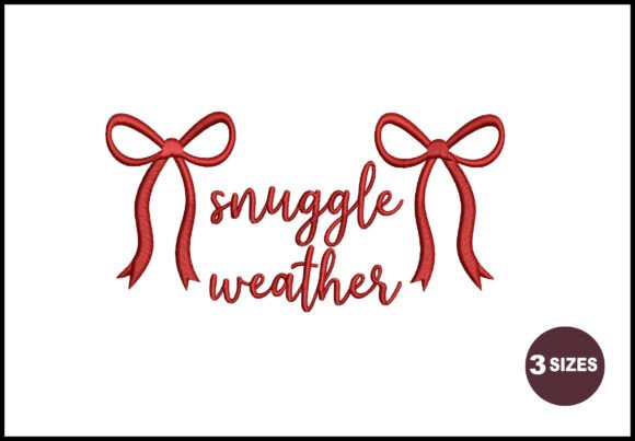 Snuggle Weather Embroidery Review