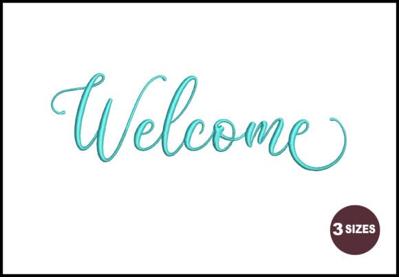 Welcome Embroidery Design Review